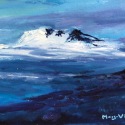Alaska Heights, 9x12, oil on canvas
