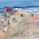 Town Line Beach, 20x24, oil on canvas