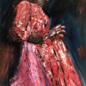 Fashionista, 11x14, oil on canvas
