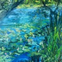 Sagg Pond, 20x24, oil on canvas