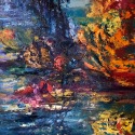 Color Sea, 18x24, oil on canvas