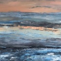 Town Line Beach 1, 15x30, oil on canvas