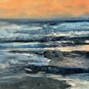 Town Line Beach 3, 18x24, oil on canvas