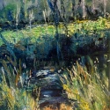 Sagg Pond, 20x24, Oil on canvas