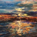 Cara's Sunset, 18x24, commissioned