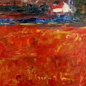 Field Red, 11x15, oil