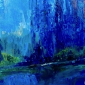 Forest Blue, 17x21