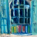 French Window, 8x10, oil