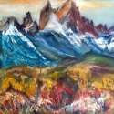 Patagonia Flowers, 20 x 20
