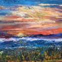 Sunset Whims, 16x30