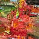 Red Vision, 16x20, oil on canvas